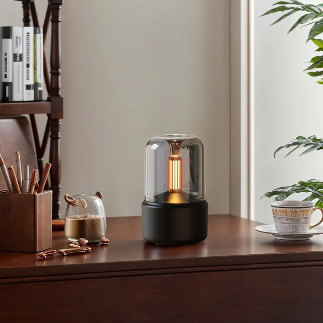 2025 New Aromatherapy Diffuser Light Fragrance Oil Diffuser Portable Electric Humidifiers Compact Aroma Diffuser for Home Office 4
