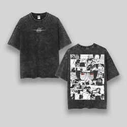 Summer 2026 Naruto Oversized T - Shirt with Hidden Leaf Logo - Casual Streetwear Washed Tee - XXXL (2)
