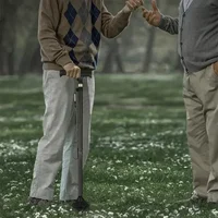 Walkers for Elderly Trekking Poles T-handle Walking Sticks for Old Man Women Ultralight Trekking Pole Hiking Climbing Canes 2