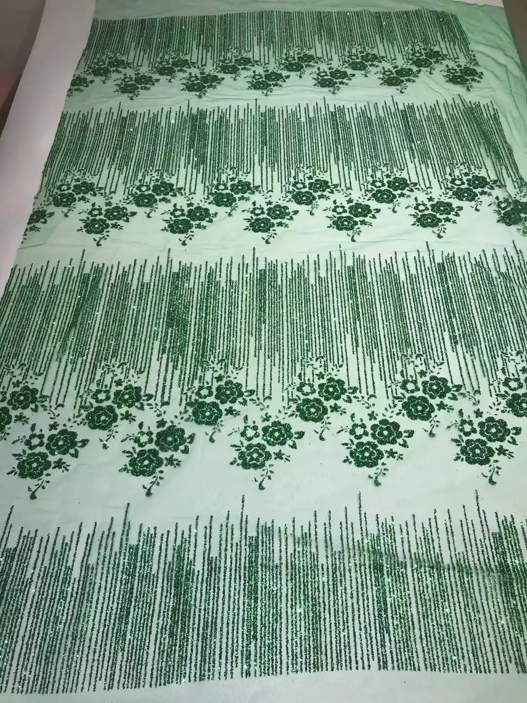 

5 ярдов Прозрачная Сексуальная Русалка Дубай Арабский Блестящий тюль с блестками кружевная ткань для повода/пиления свадебное платье