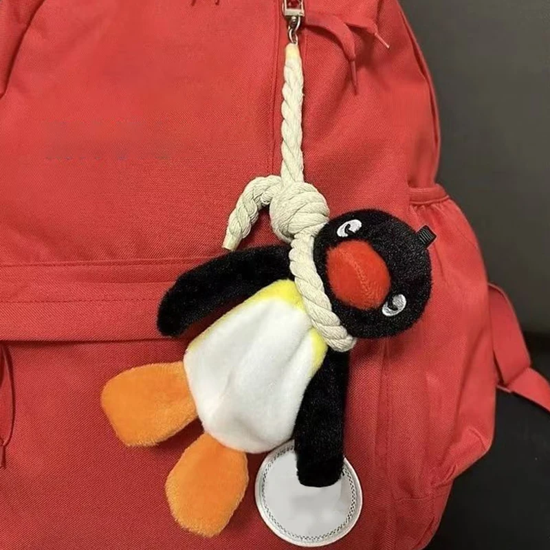 Lovely Penguin Plush Keychain Cute Penguin Doll Pendant Creative Animal Doll Keychain Exquisite Backpack Decoration Gifts 2