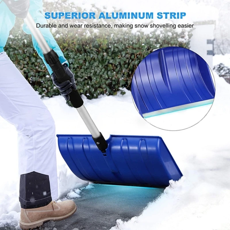 Sport Utility Shovel, 3 Piece Collapsible Design, Perfect Snow Shovel for Car, Camping and Other Outdoor Activities