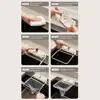 Foldable Sink Storage Stand Dish Towel Hanging Rack Foldable Sink Strainer Set with Suction Cup Draining Rack Kitchen for Sink 1