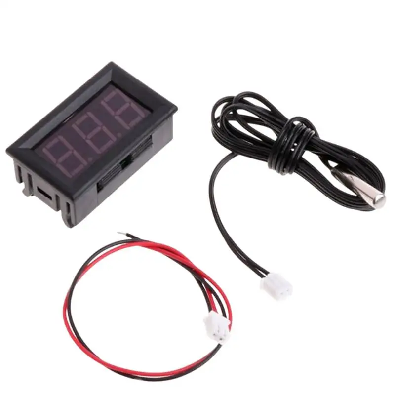 Aquarium Temperature Meter Fish Tank Water Terrarium Temperature Meter Reptile Gauge Digital Gauge Fish