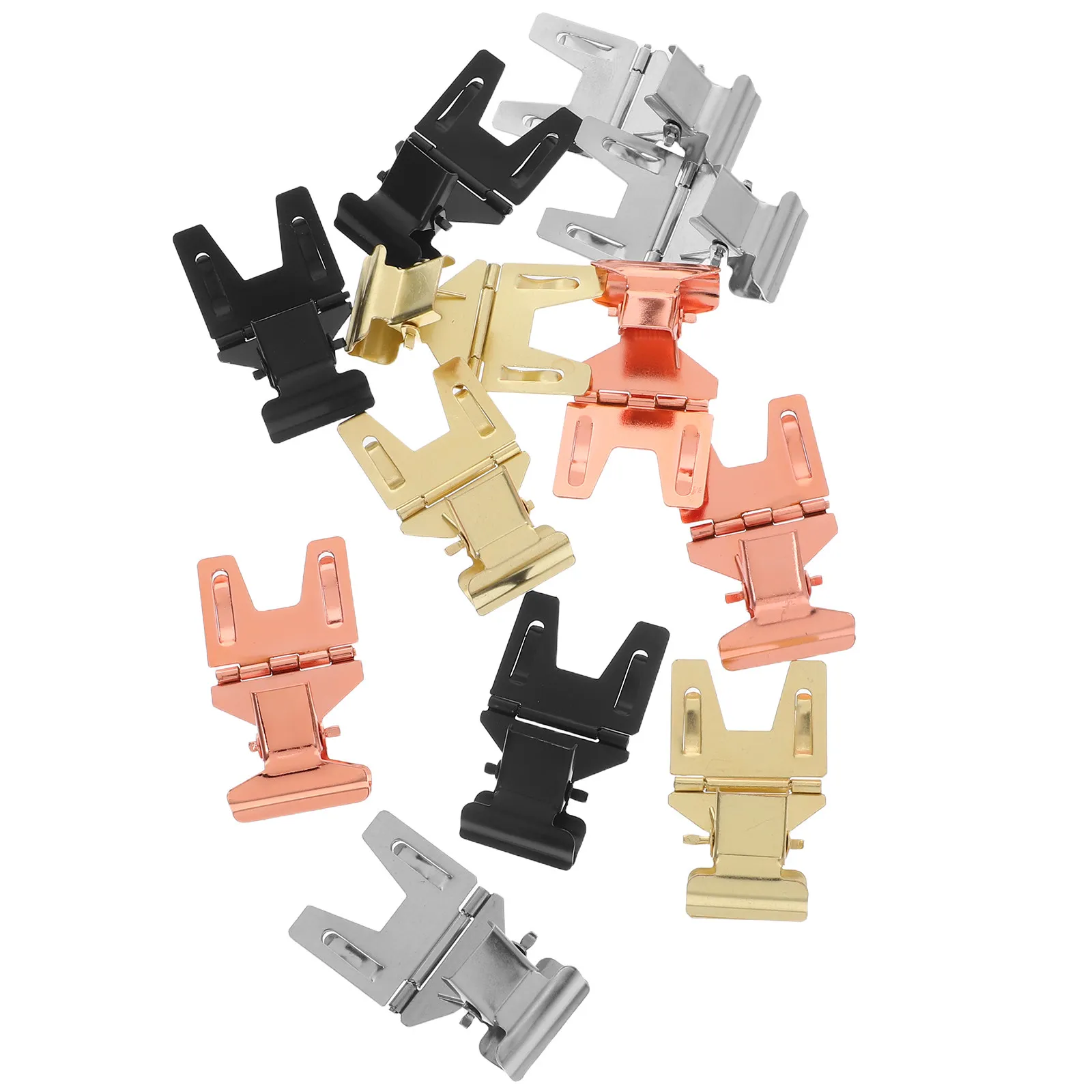12Pcs 금속 상품 표시 클립 소매 가격표용 회전식 라벨 홀더 디스플레이 클립 헤비 듀티 스테인레스 스틸