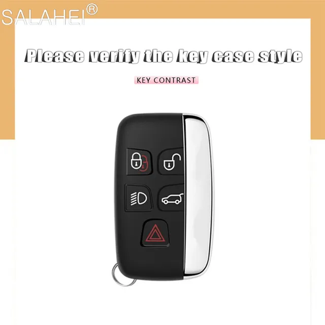 TPU Car Remote Key Case Cover Shell Bag for Land Rover and Jaguar