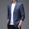 2024 High Quality Fashion Handsome Thin Spring and Autumn Style All Fashion Business Casual Single Suit Jacket  M-4XL 1