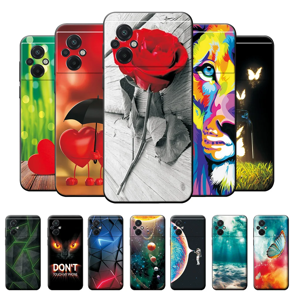 Per Xiaomi Poco M5 Custodia Tpu Fashion Marble Custodie Per Poco M5 Coque Per Xiaomi Poco M5 4G Cover Posteriore Protettiva In Silicone Shell