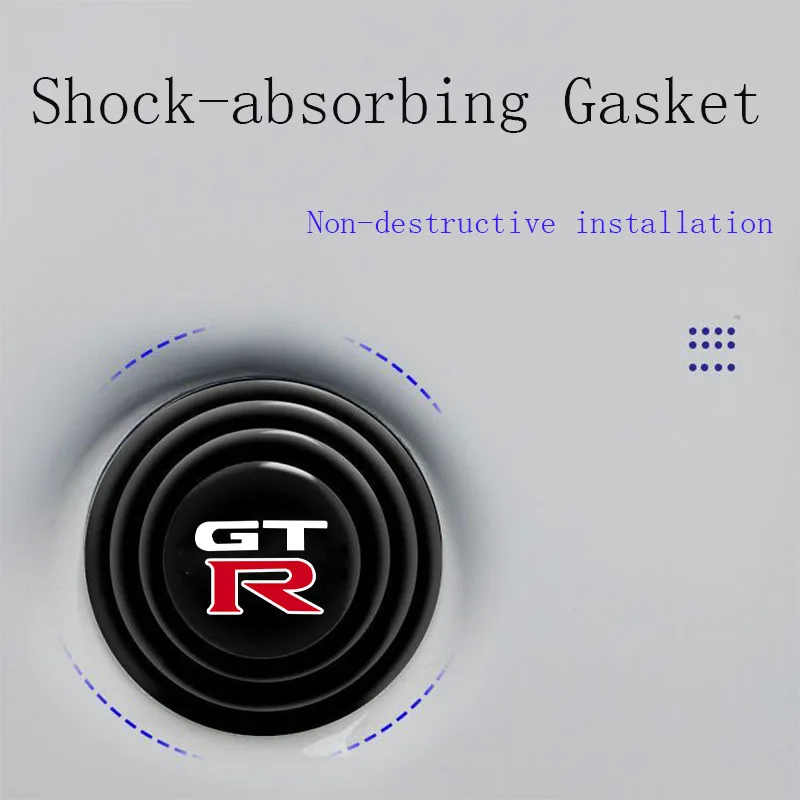 자동차 문짝 충돌 방지 실리콘 패드 완충기 개스킷, 닛산 GTR GT-R JDM R32 R33 R34 에 적합, 외부 액세서리