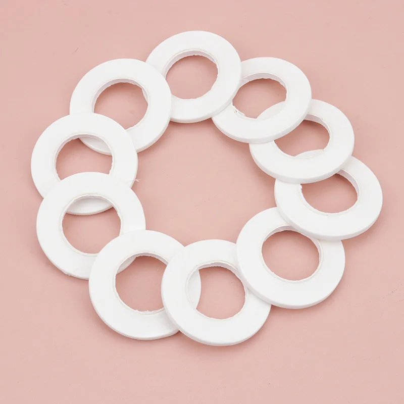 Eyelash Extension Tape Eyelash Accessories Eyelash Extension Supplies 10 Pcs Eyelash Extension Tape 4mm Width Makeup Breathable Easy to Tear Micropore Tape Professional Grafting False Lashes Tools