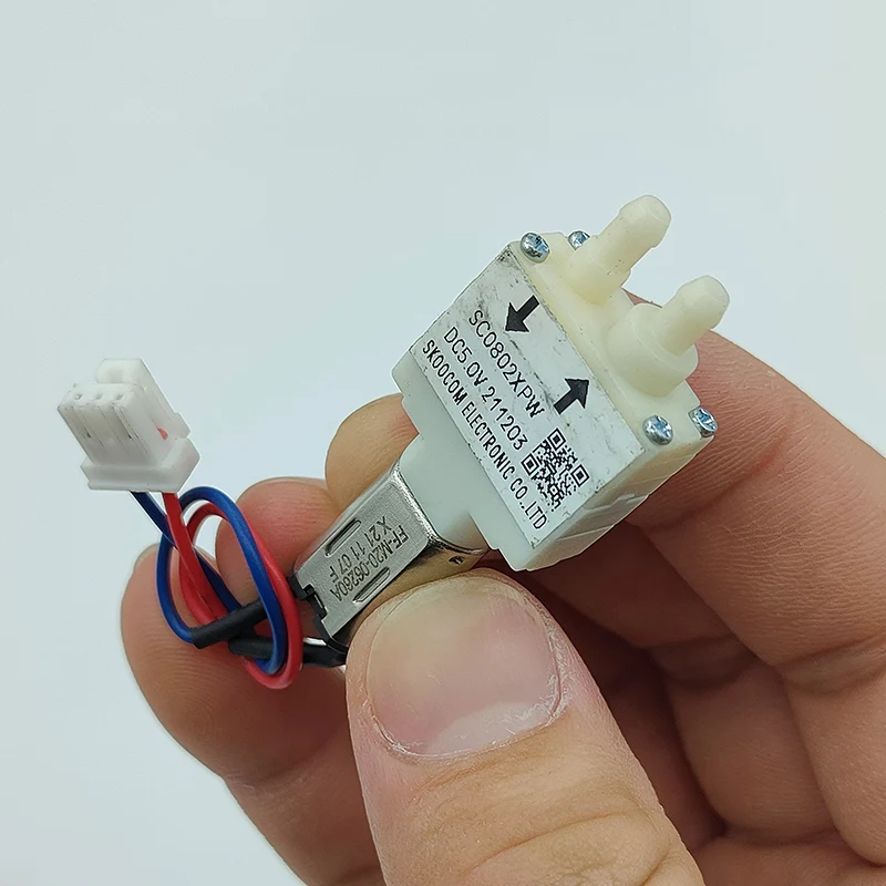SKOOCOM SC0802XPW Micro Water Pump DC 3V 3.7V 5V Small Mini M20 Diaphragm Self-priming Suction Pump for Sweeping Robot Cleaner