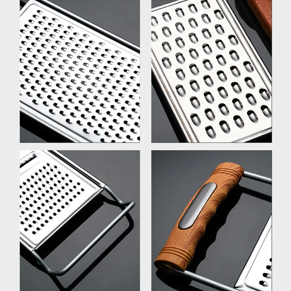 Versatile kitchen tool for vegetable carving and meal preparation.