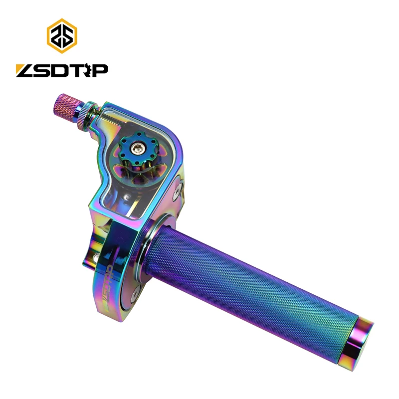 NIBBI 7/8 CNC Throttle Handlebar Accelerator For YAMAHA Motorcycle GY6 Scooter - Foto 9