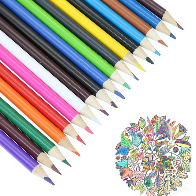 Ucuz! Öğrenciler çevre kurşunsuz zehirli ahşap çocuk 18 renkli kurşun kalem  Lapis Germany li Lapices almanya çizim rengi - AliExpress