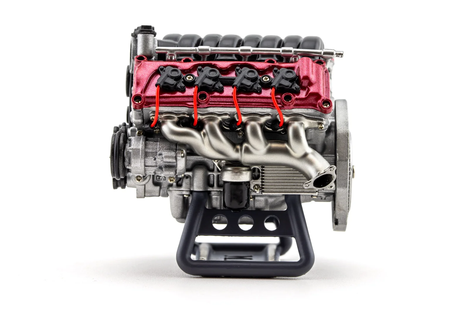 V8モデル組み立てキットシミュレーションエンジンアセンブリおもちゃ 