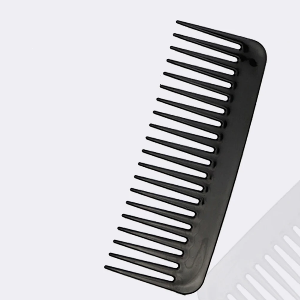 

2 Pcs Peines Para Comb Haircut Curls for Curled Wide Tooth Fashion Resin Decor