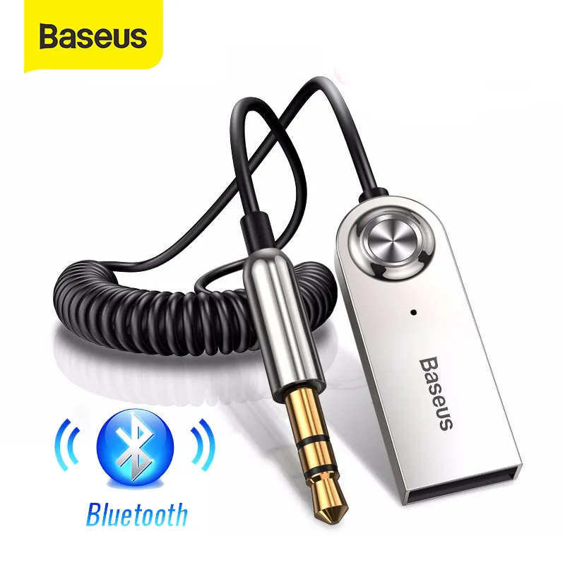 Schrikken Onhandig Filosofisch Baseus Aux Bluetooth Adapter For Car 3.5mm Jack Usb Bluetooth 5.0 Receiver  Speaker Auto Handfree Car Kit Audio Music Transmitter - Bluetooth Car Kit -  AliExpress