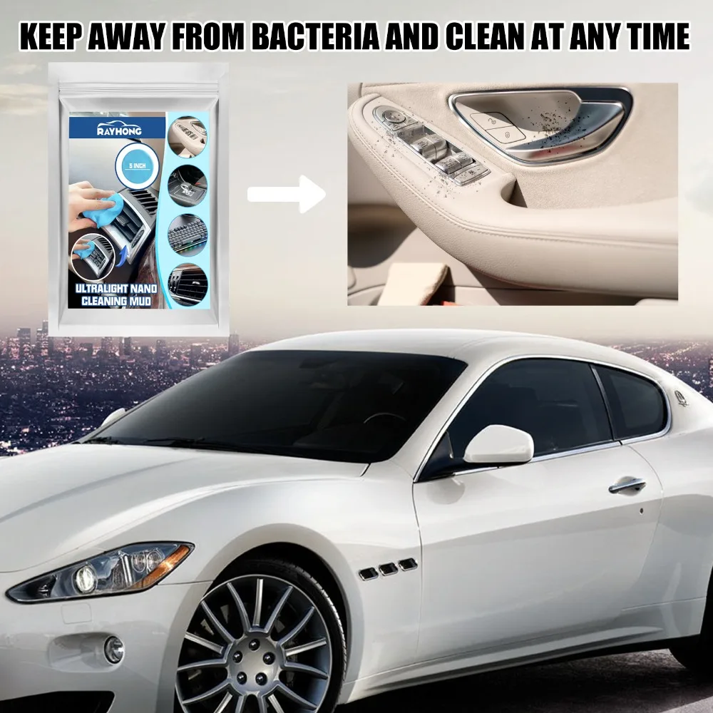Reusable Car Cleaning Gel Auto Air Vent Interior Detail Cleaning Mud Car Interior Cleaner Removal Dirt Cleaner Accessories cleaning gel cleaning magic mud car cleaning gel car detailing cleaner car cleaning tool