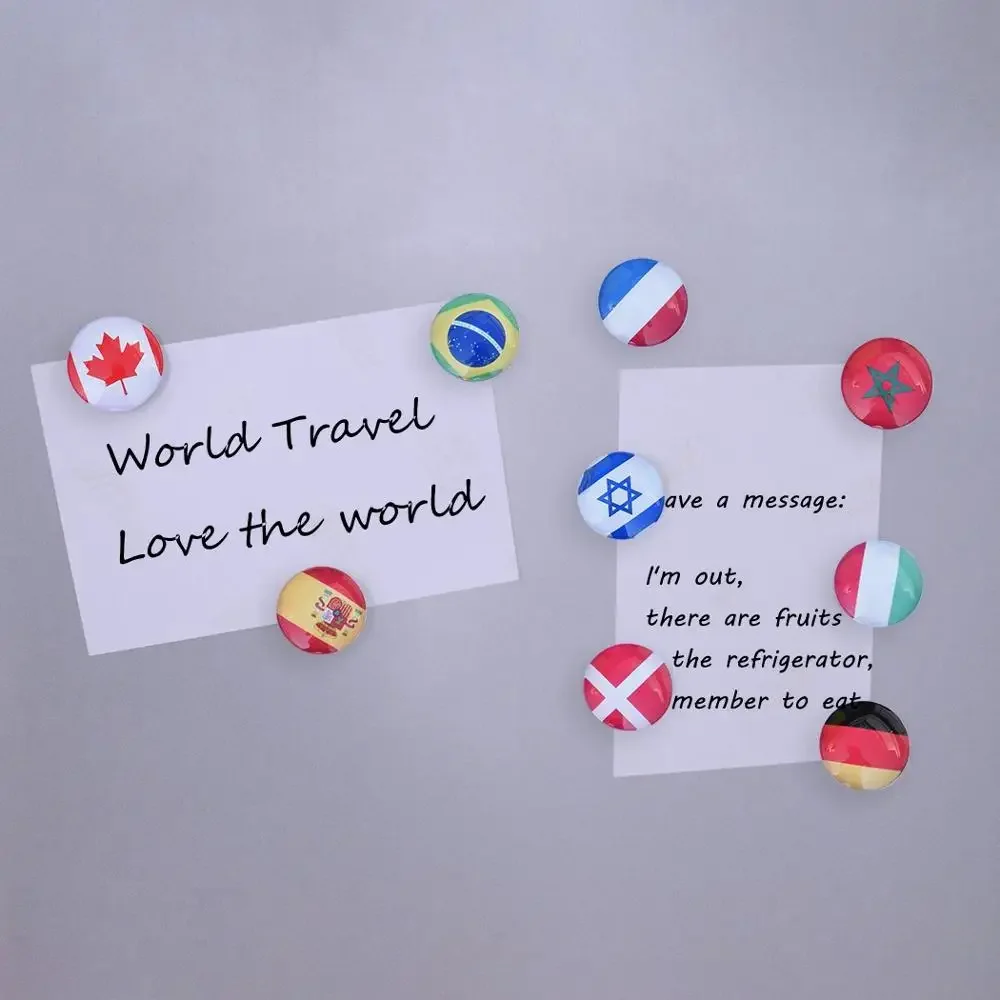 Spain National Flag 30MM Fridge Magnets Southern Europe Portugal Italy Bulgaria Malta Andorra Macedonia Croatia Slovenia Croatia