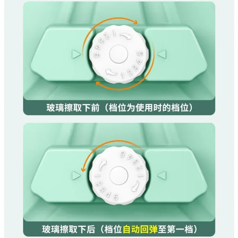Glass cleaning tool for high-rise buildings with strong magnetic double-sided glass wiping, household cleaning tools
