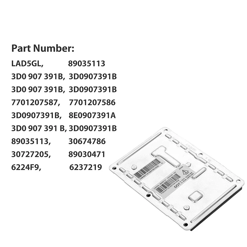 Ксеноновый балласт для фар 3D0907391B для BMW E81 E87 Volvo Cadillac CTS SRX Dodge Leopard 4Pin D1S D1R D2S D2R (art.: 3920c752d63fe) - 3920c752d63fe