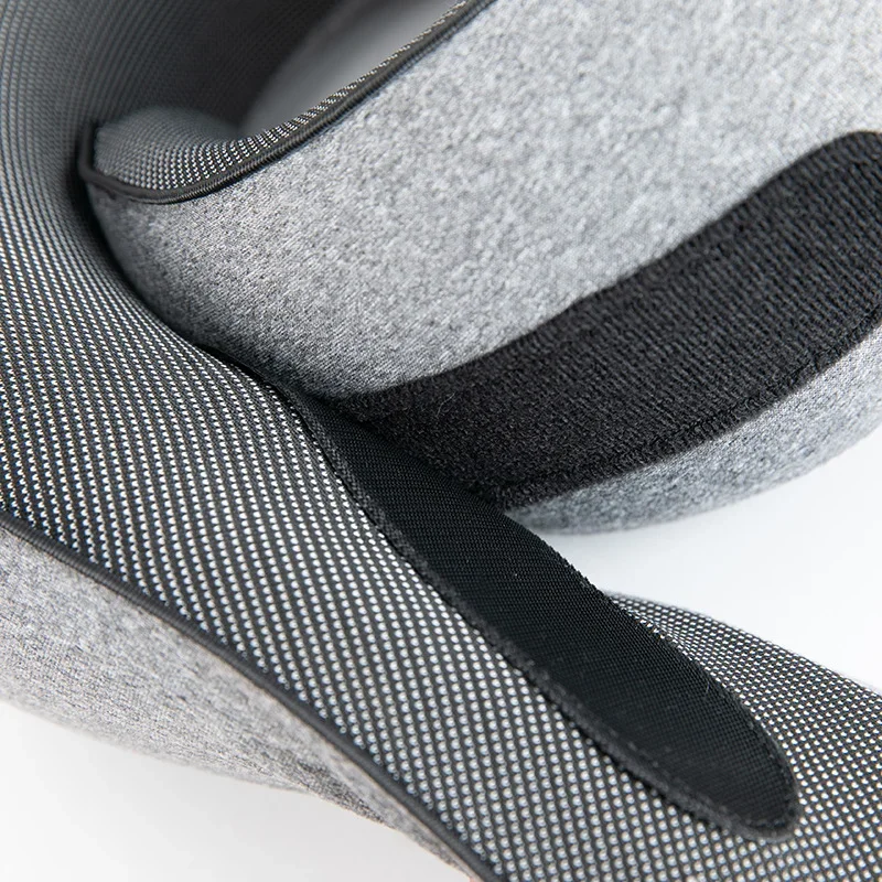 Memory Foam Travel Neck Pillow with Chin Support