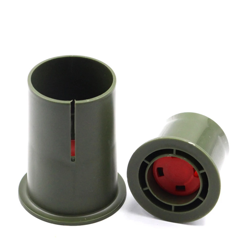 

Ball Shaper Bait Feeder 1pc 45*80mm Carp Maker Fishing Lure Folding Box + Paper Card Grass Green Ground Portable