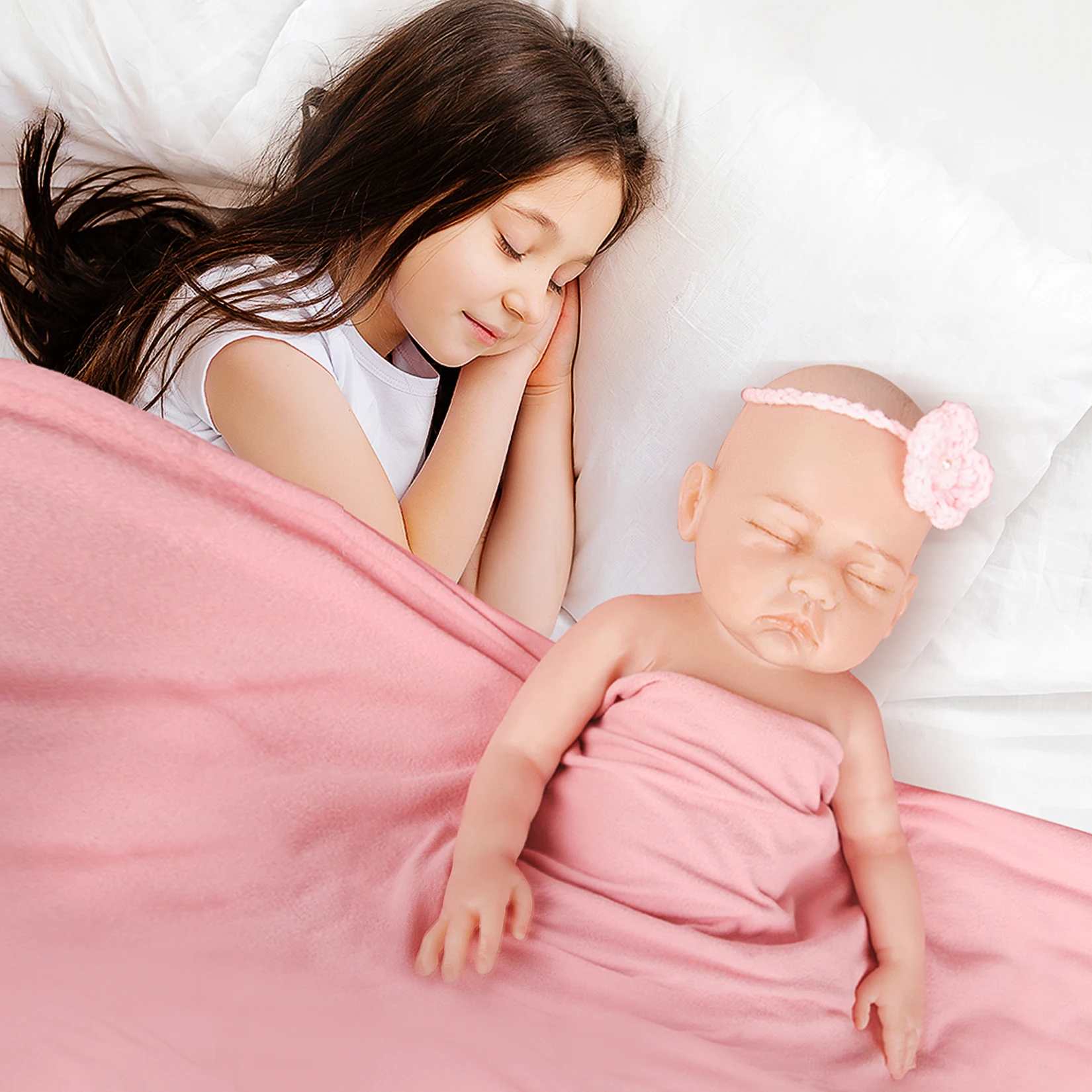 Best Quality 43CM Silicone Dolls Birthday Present Realistic Soft Baby Toys with Clothes for Children's Toys Realistic Dolls 4