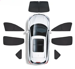 For Tesla Model 3/Y Sun Shade Custom Side Window Shades for Privacy UV Protection Ideal for Camping Hiking Rest Accessories