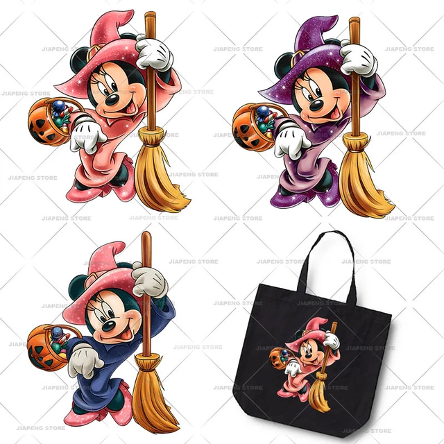 Disney Minnie Mouse A-Z 26 English Letters Iron-on Transfers for Clothing  Brand Patches for Clothes