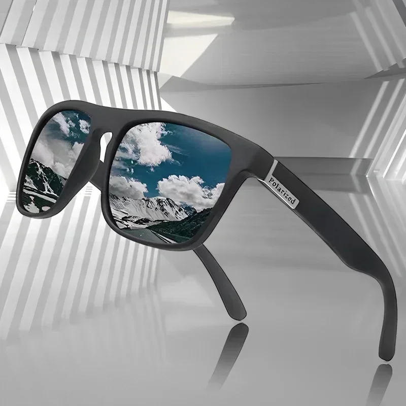 Polarized Sunglasses 2025 Fashion Color Changing Men Night Vision Car Driving Dirt Bike Motorcycle Cycling