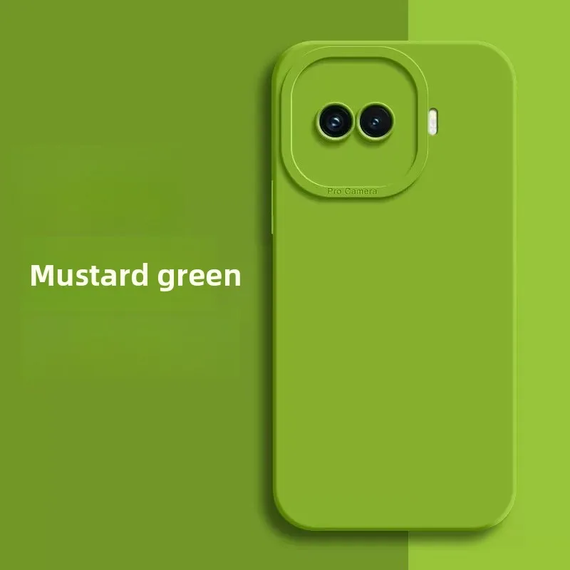 Frosted Skin-Friendly Full-Coverage Liquid Silicone Shockproof Case in Ultra-Thin Design