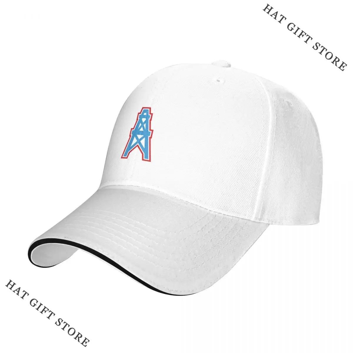 

Best Houston Oilers Logo #2 Baseball Cap Horse Hat Golf Hat Hats Baseball Cap Hats Golf Hat Men Women'S