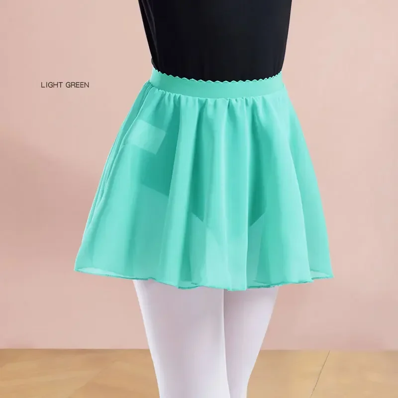 Peacock Blue Chiffon Ballet Tutu Skirt