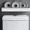 Wall Hanging Toilet Bathroom Storage Cabinet Rack Punch Free Multifunctional Artifact Above Toilet Rack Shelf Organizer gift 5