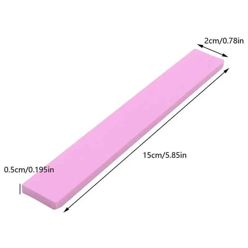 Knife Sharpener Set Double Sided Sharpening Stone Double Sided Oil Stone Professional Kitchen Knife Tool with Silicone Backing