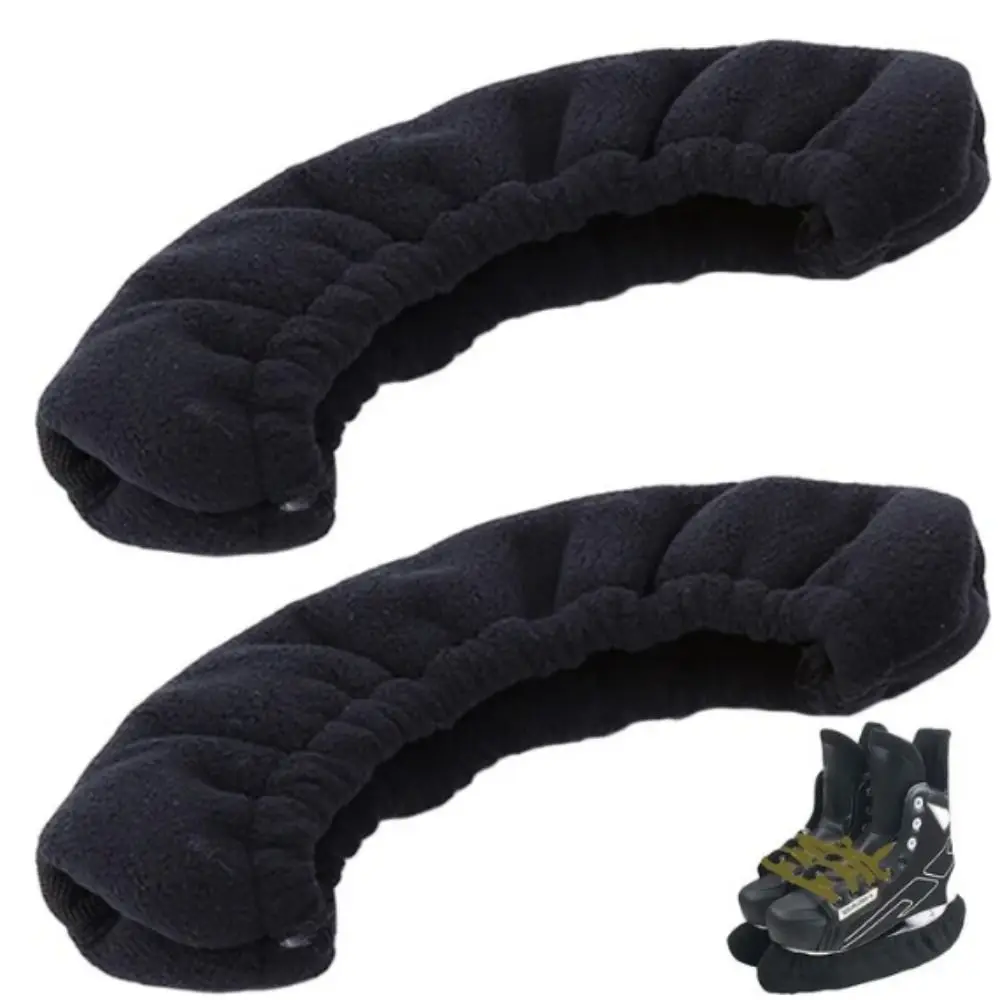 

1 Pair S/M/L Ice Skate Cover Skating Guards Microfiber Flannel Skate Guards Colorful Skates Cover Skates Guard Hockey Kids