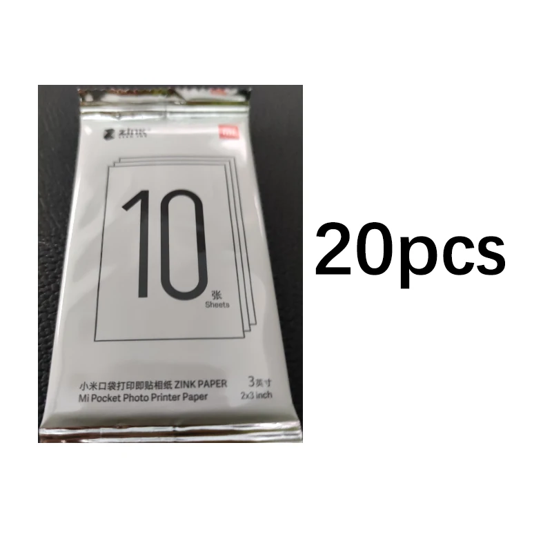 ورق طابعة الجيب Xiaomi ZINK أوراق طباعة الصور ذاتي...