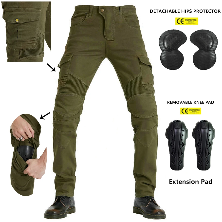 Motorcycle Jeans Protective Gear Road Racing Stretch Pants Multi-Color Optional motorcycle pants motorcycle jeans
