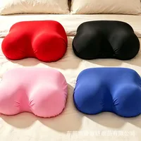 Coussin en mousse à mémoire de forme à récupération lente en forme de poitrine, drôle et original, cadeau relaxant pour hommes 2