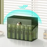 Luxurious 18 Grid Lipstick Box Makeup Organizer Storage Box Lipstick Nail Polish Organizer Display Holder Cosmetic Organizer Box 2