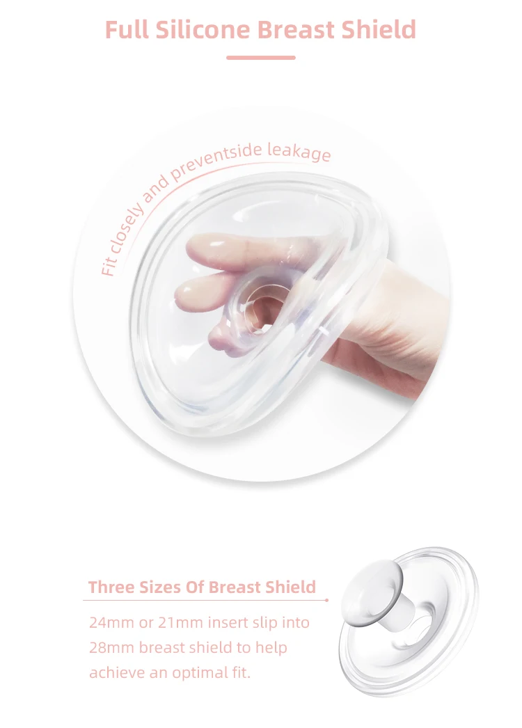 elvie double electric breast pump Anly Kiss Electric Breast Pump Silent Wearable Automatic Milker USB Rechargable Hands-Free Portable Milk Extractor dual breast pump electric