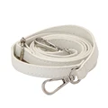 White silver buckle