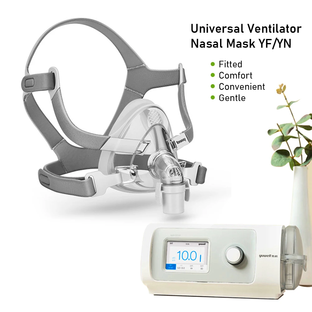 Полнолицевая маска YF/YN/YP CPAP Auto сипап APAP BIPAP размер/m/l для предотвращения храпа и