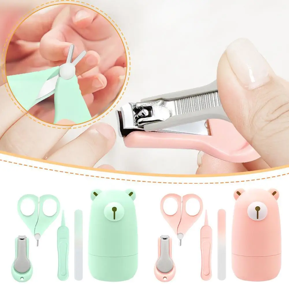 

Baby Nail Trimmer Kits Infant Finger Toe Nail Clippers Baby Nail Care Tools Baby Nail Cutters Infant Manicure Scissors