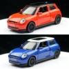 1/34 Mini Cooper S BMW Toy Car Diecast Vehicle Miniature Metal Model Pull Back Doors Openable Collection Gift for Kid Match Box 2