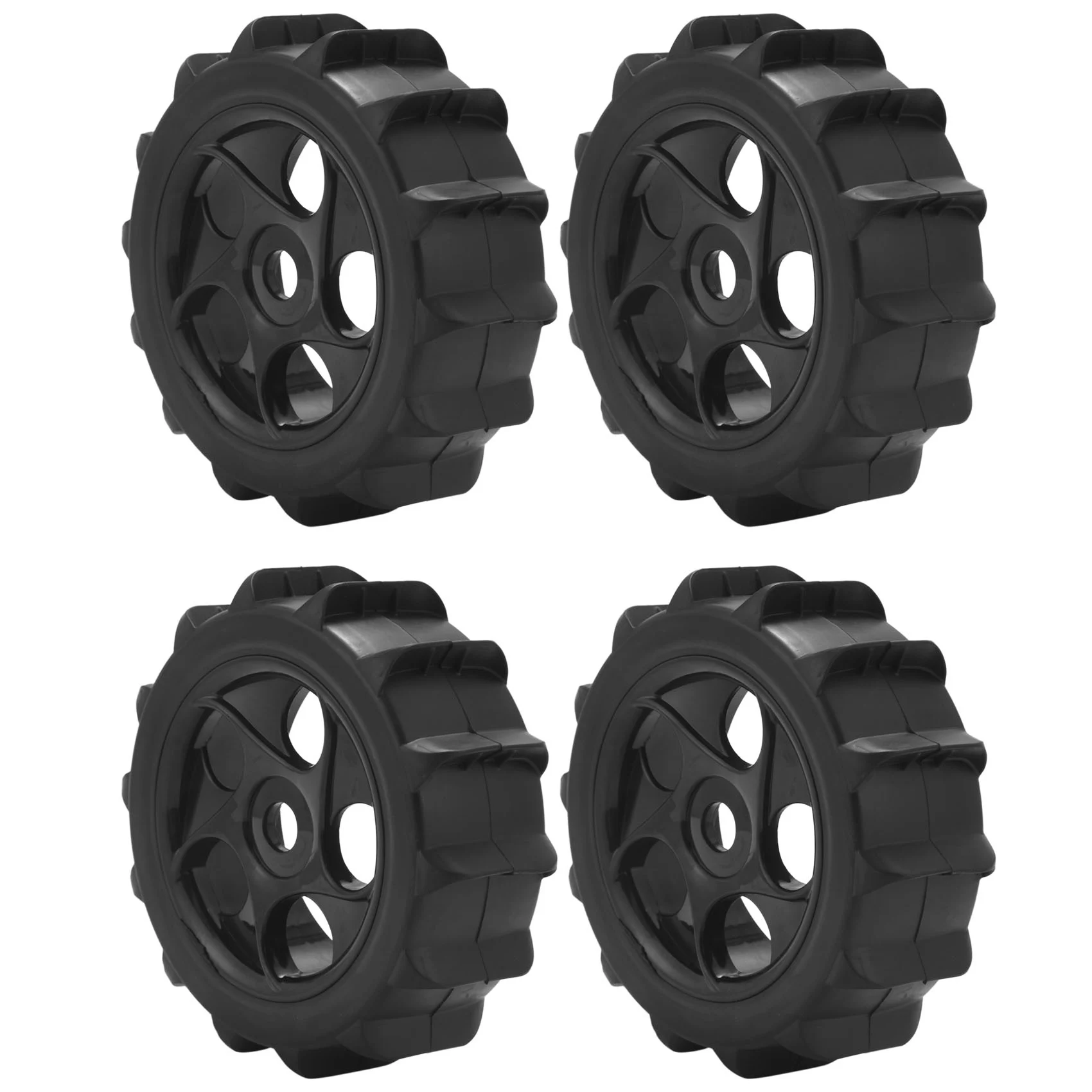 

4Pcs RC 1/8 Paddles Snow Sand Tires Tyres Fit HPI AKA 1:8 for RC Car