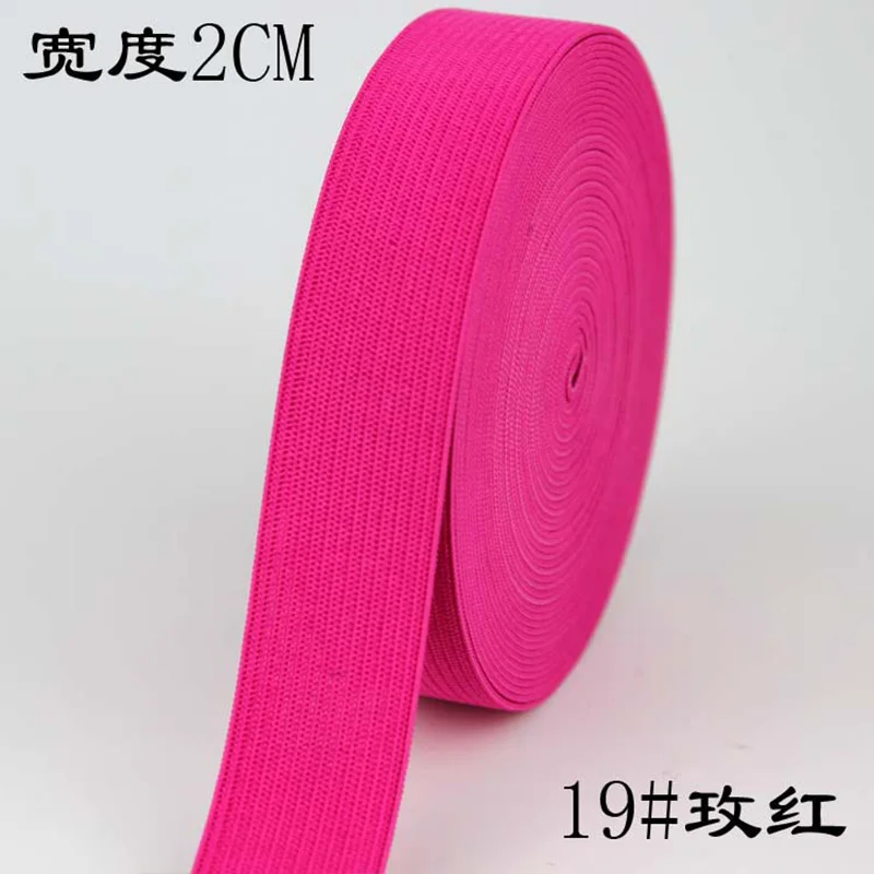 Colorful High-Elastic Latex Knitted Bands