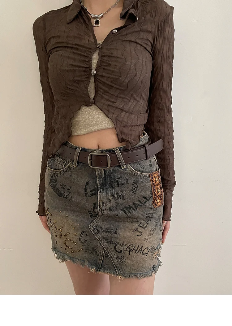 Womens Decorative Wide Belt - Versatile Black Jeans Belt for Summer 2024