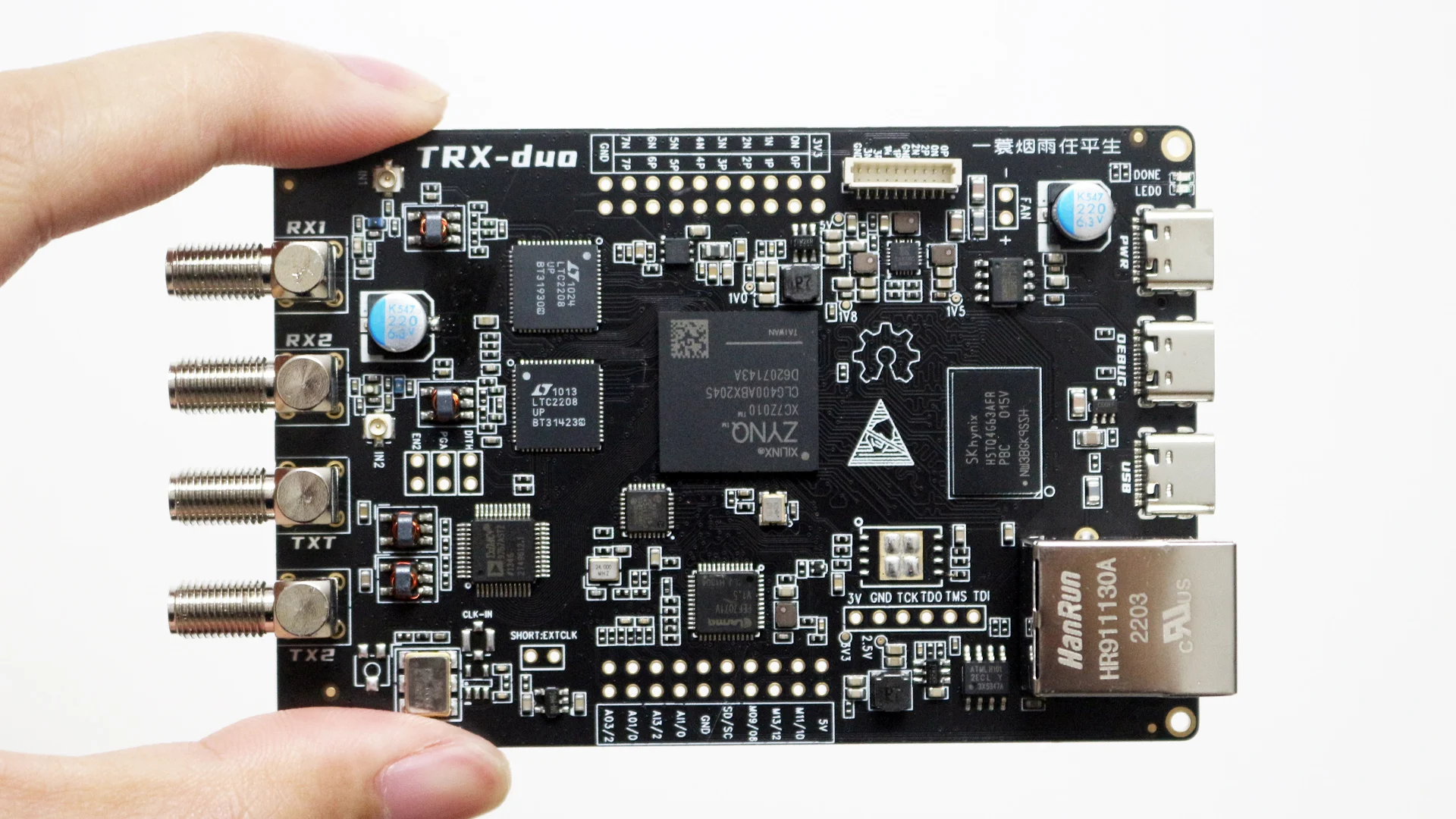

TRX-duo совместим с Red Pitaya SDR Dual 16bit ADC ZYNQ7010